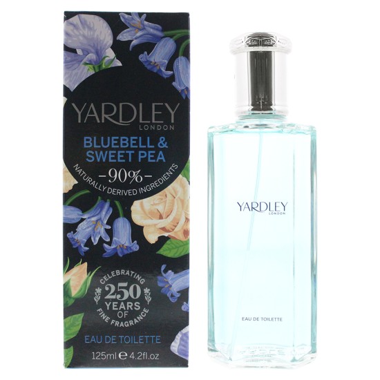 Yardley Bluebell and Sweetpea Eau de Toilette 125ML