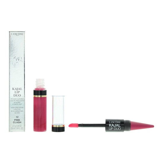 Lancôme Lip Kajal Duo 12 Pink Clash High Precision Lipstick 2.7g & Illuminating