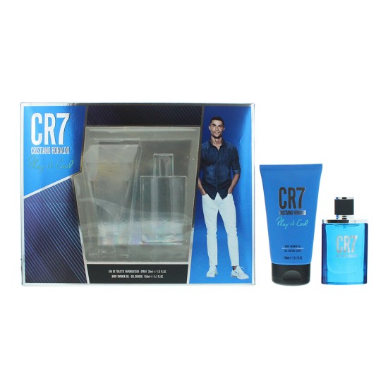 Cristiano Ronaldo Cr7 Play It Cool 2 Piece Gift Set: Eau de Toilette 30ml + Show