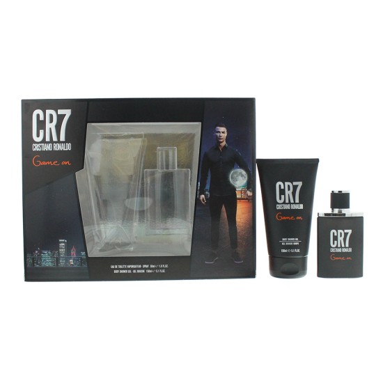 Cristiano Ronaldo Cr7 Game On 2 Piece: Eau de Toilette 30ml+Shower Gel 150ml