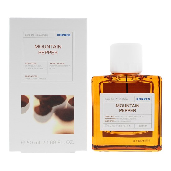 Korres Mountain Pepper Eau de Toilette 50ml