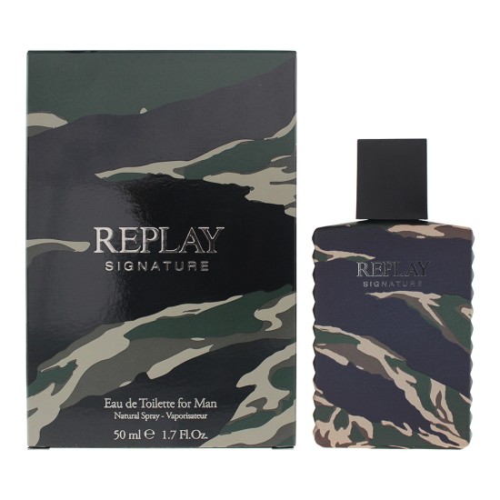 Replay Signature For Man Eau de Toilette 50ml