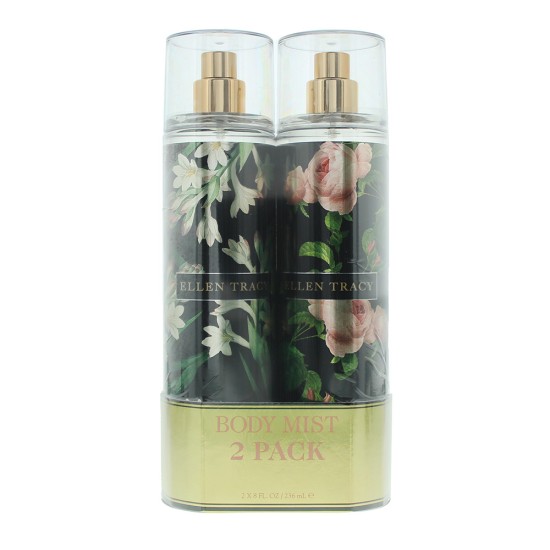 Ellen Tracy Floral 2 Piece Gift Set: Confident Body Mist 236ml - Courageous Body