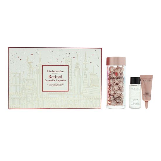 Elizabeth Arden Retinol 3 Piece Gift Set: Retinol Ceramide Capsules 60pcs - Reti