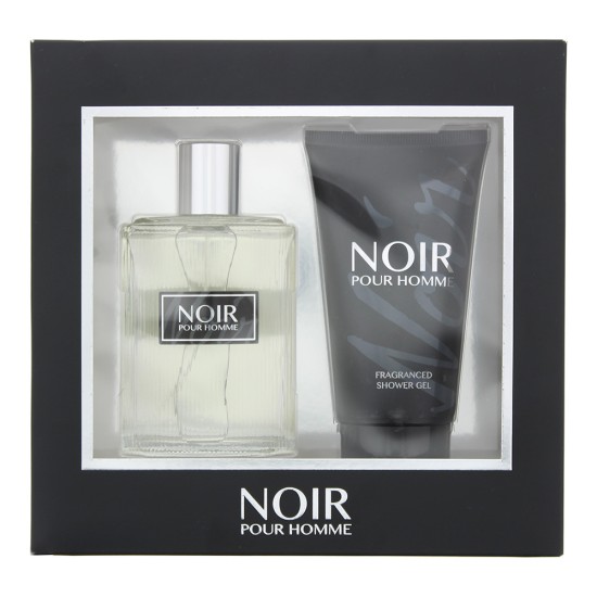 Prism Noir Pour Homme 2 Piece Gift Set: Eau de Toilette 100ml - Shower Gel 150ml