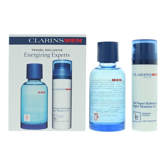 Clarins Men Energizing Experts 2 Piece Gift Set