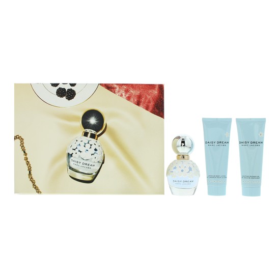 Marc Jacobs Daisy Dream 3 Piece Gift Set: Eau de Toilette 50ml - Body Lotion 75m