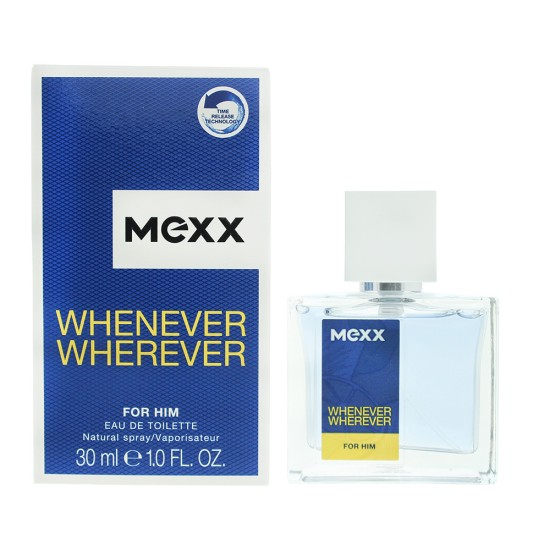 Mexx Whenever Wherever For Him Eau de Toilette 30ml