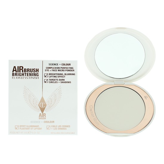 Charlotte Tilbury Airbrush Brightening Flawless Finish Fair Medium Micro Powder