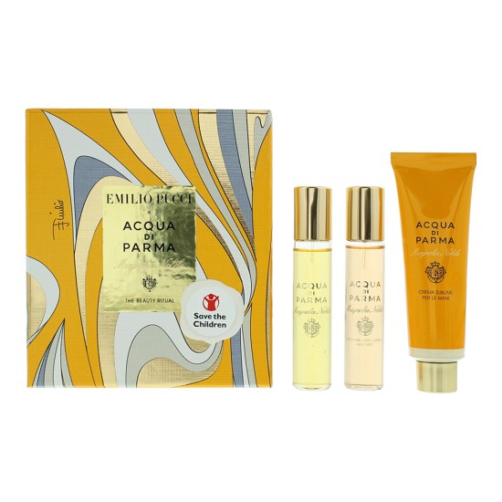 Acqua Di Parma Magnolia  Nobile 3 Piece Gift Set: Eau de Parfum 12ml - Hair Mist