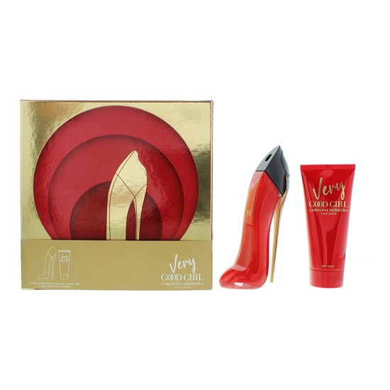 Carolina Herrera Good Girl Very 2 Piece Gift Set: Eau de Parfum 50ml - Body Loti