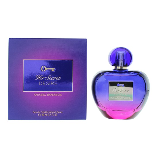 Antonio Banderas Her Secret Desire Eau de Toilette 80ml