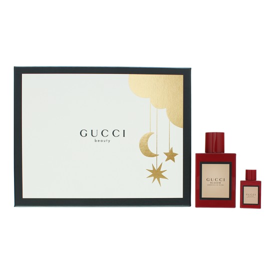 Gucci Bloom Ambrosia Di Fiori  2 Piece Gift Set: Eau De Parfum 50ml - Eau De Par