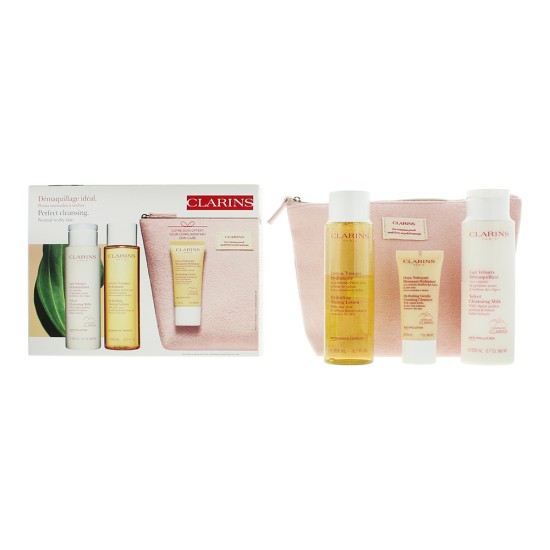 Clarins Perfect Cleansing Normal Skin 4 Piece Gift Set