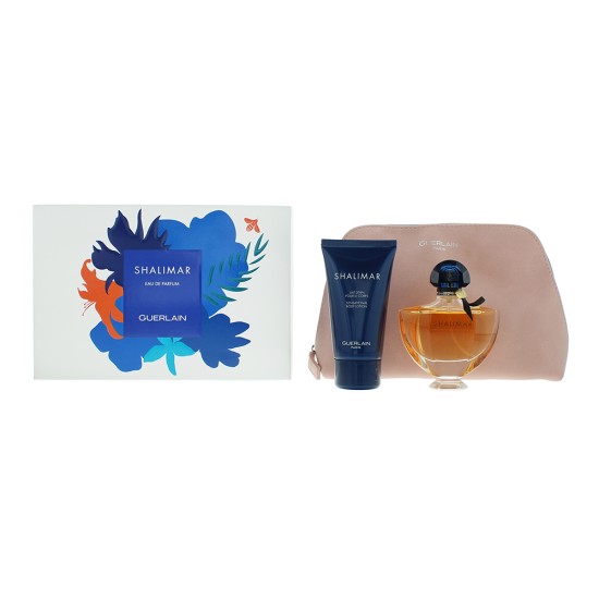 Guerlain Shalimar 2 Piece Gift Set: Eau de Parfum 50ml - Body Lotion 75ml - Pouc