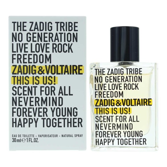 Zadig & Voltaire This Is Us! Eau de Toilette 30ml