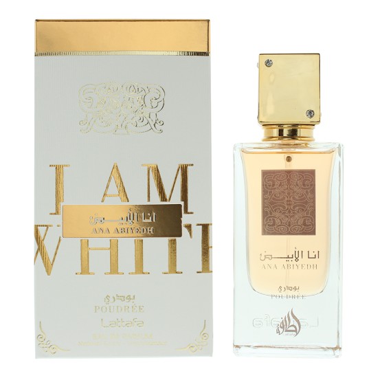 Lattafa Ana Abiyedh Poudree Eau de Parfum 60ml