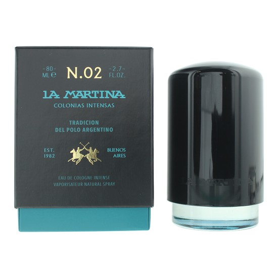 La Martina Blue Gardenia Intense Eau de Cologne 80ml