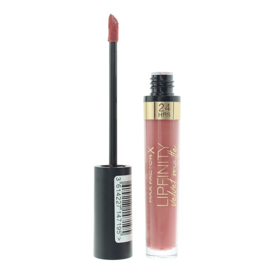 Max Factor Lipfinity 24 Hour Velvet Matte 65 Vanity Brown Lip Colour 3.5ml