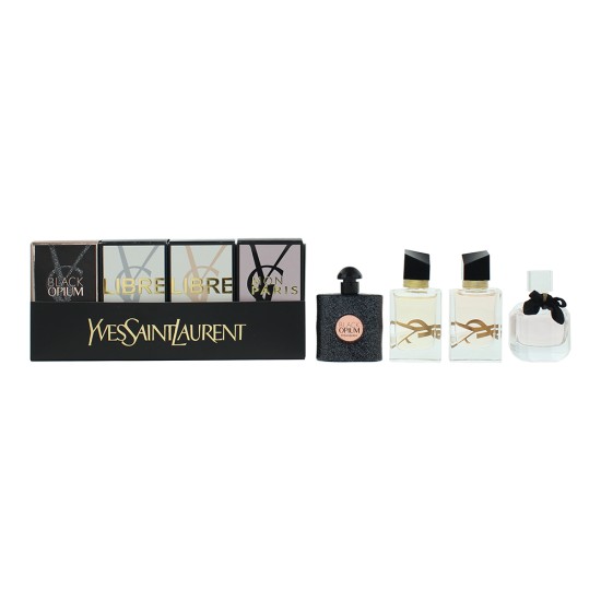 Yves Saint Laurent Mini 4 Piece Gift Set: Eau de Parfum 3 x 7.5ml - Eau de Toile