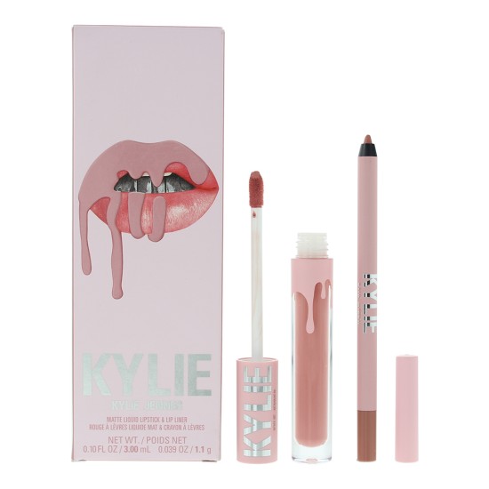 Kylie By Kylie Jenner Matte Lip Kit 300 Koko K 2 Piece Gift Set: Liquid Lipstick