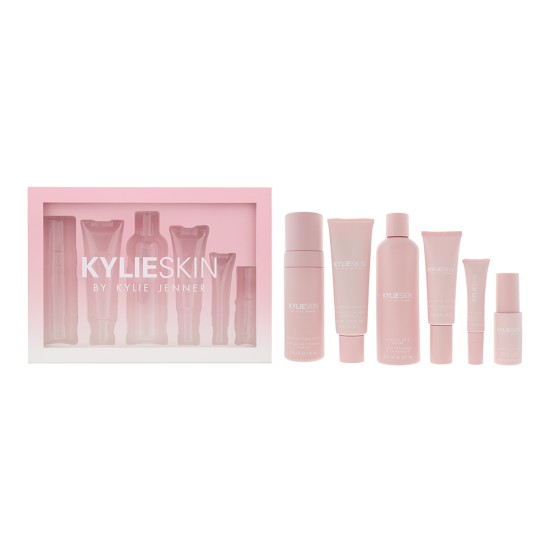 Kylie By Kylie Jenner Kylie Skin 6 Piece Gift Set: Facial Wash 149ml - Face Scru