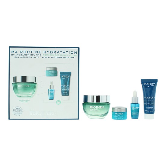 Biotherm Aquasource Hyalu Plump Gel 4 Piece Gift Set