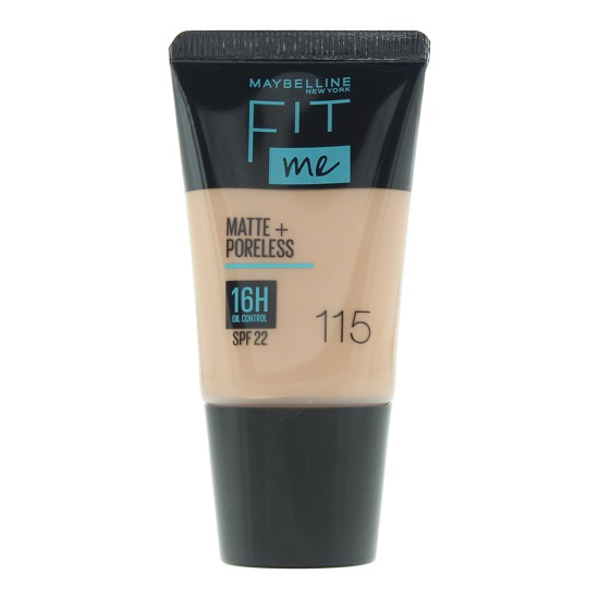 Maybelline Fit Me Matte & Poreless Spf 22 115 Foundation 18ml