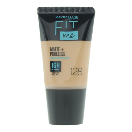 Maybelline Fit Me Matte & Poreless Spf 22 128 Foundation 18ml