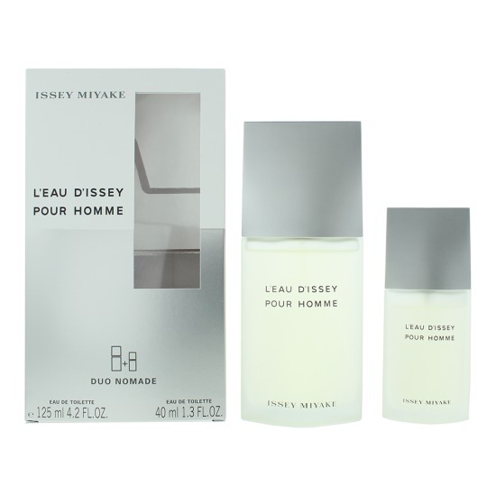 Issey Miyake L'eau D'issey Pour Homme 2 Piece Gift Set: Eau De Toilette 125ml -